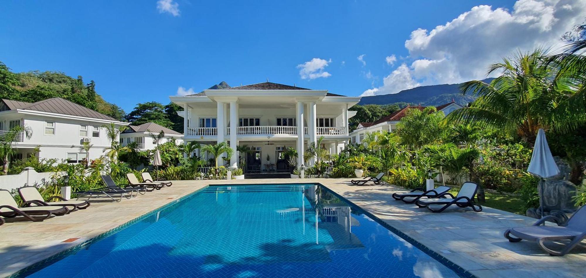 Villa Blanc - Chateau Elysium Beau Vallon  Luaran gambar