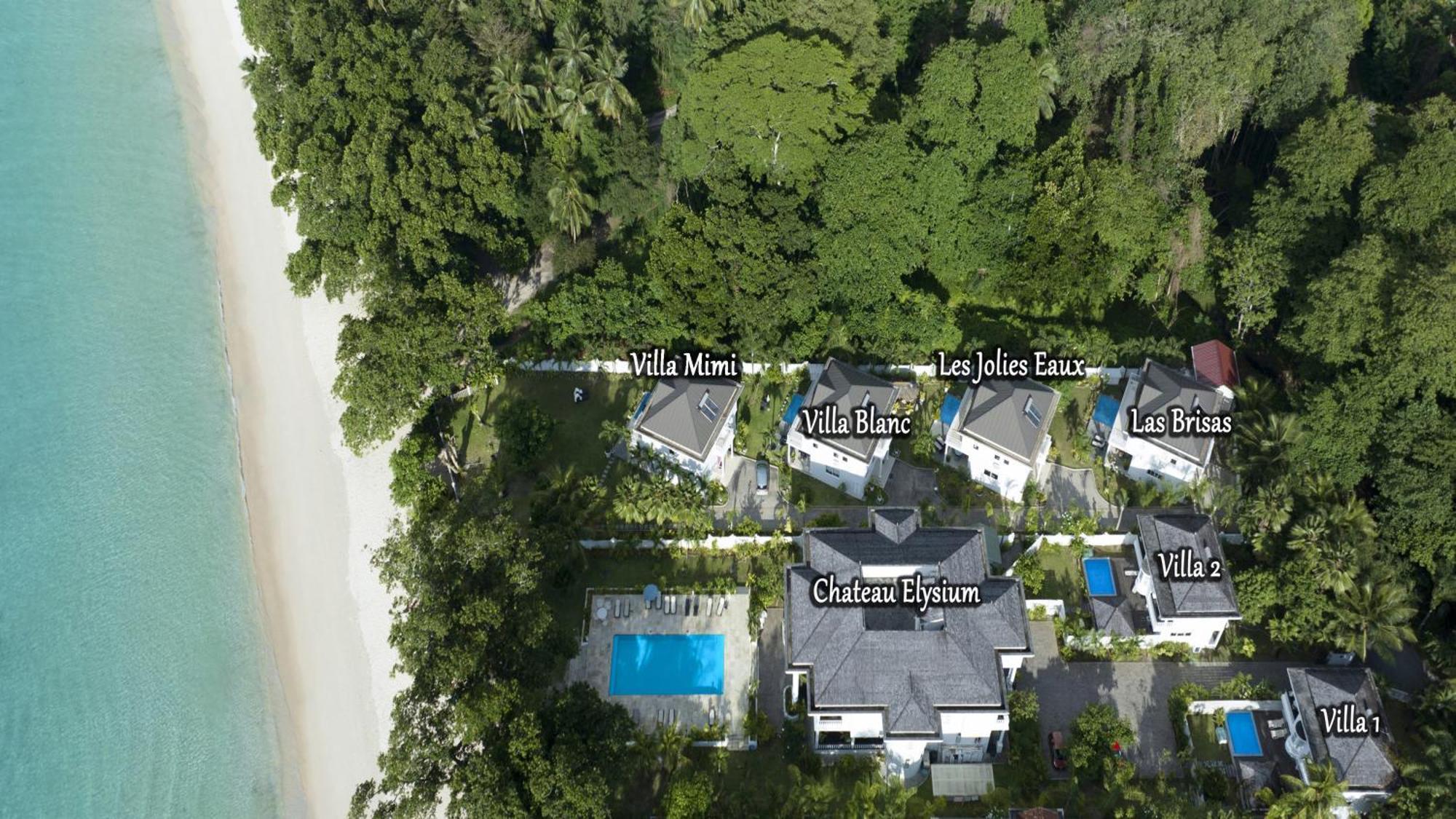 Villa Blanc - Chateau Elysium Beau Vallon  Luaran gambar